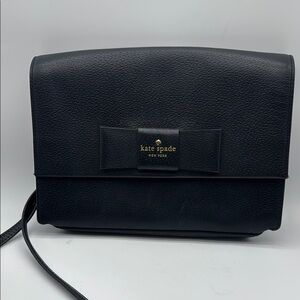 Kate Spade Black Bow Accent‎ Shoulder Bag crossbody